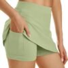 Women's Mini Tennis Skirt 2024 Athletic Golf Skorts with Pockets Y2K Summer Workout Outfits