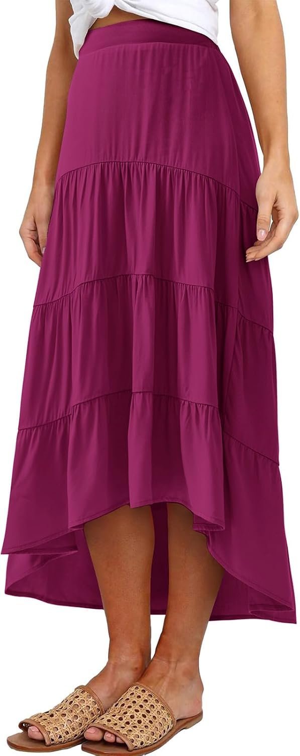 Women's A Line Maxi Skirt