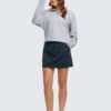 4-Way Stretch Skirts for Women High Waisted Work Casual Golf Tennis Skirt Skorts with 5 Pockets