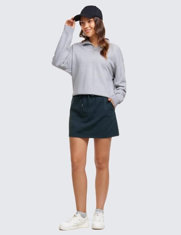 4-Way Stretch Skirts for Women High Waisted Work Casual Golf Tennis Skirt Skorts with 5 Pockets