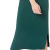 Women's Pull-On Knit Midi Skirt (Available in Plus Size)