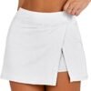 Women's 2024 Summer Mini Skirt Tennis Athletic Inner Shorts Side Slit Workout Golf Bodycon Casual Skorts Clothes