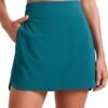 High Waisted Golf Skirts for Women A Line Tennis Athletic Casual Skort Skirt with Shorts Pockets