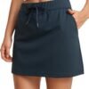 4-Way Stretch Skirts for Women High Waisted Work Casual Golf Tennis Skirt Skorts with 5 Pockets