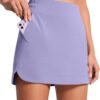 High Waisted Golf Skirts for Women A Line Tennis Athletic Casual Skort Skirt with Shorts Pockets