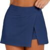 Women's 2024 Summer Mini Skirt Tennis Athletic Inner Shorts Side Slit Workout Golf Bodycon Casual Skorts Clothes