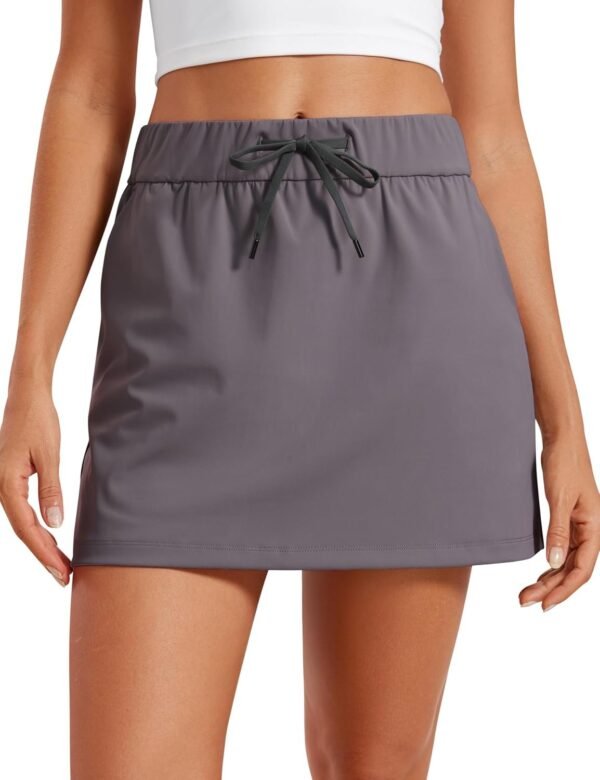 4-Way Stretch Skirts for Women High Waisted Work Casual Golf Tennis Skirt Skorts with 5 Pockets