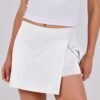 Women's 2024 Summer Mini Skirt Tennis Athletic Inner Shorts Side Slit Workout Golf Bodycon Casual Skorts Clothes