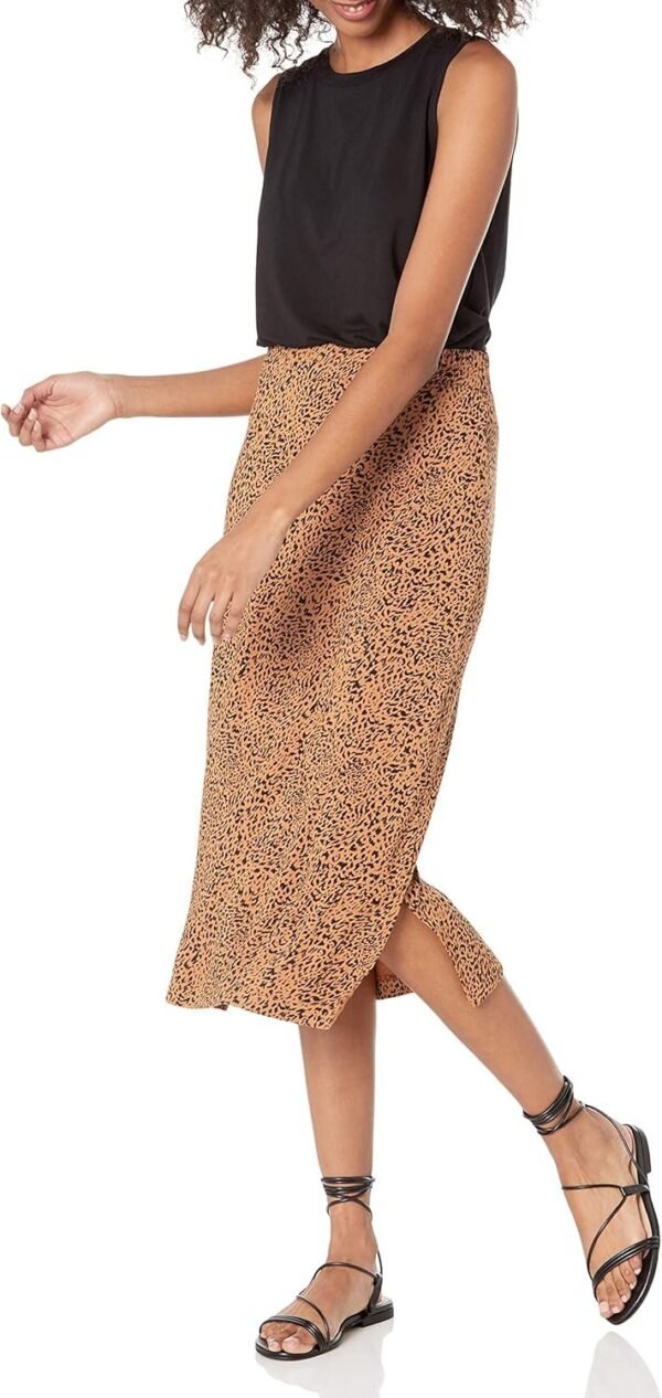 Women's Pull-On Knit Midi Skirt (Available in Plus Size)