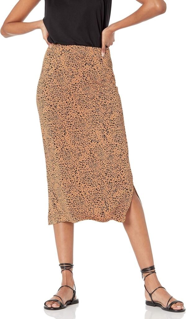 Women's Pull-On Knit Midi Skirt (Available in Plus Size)