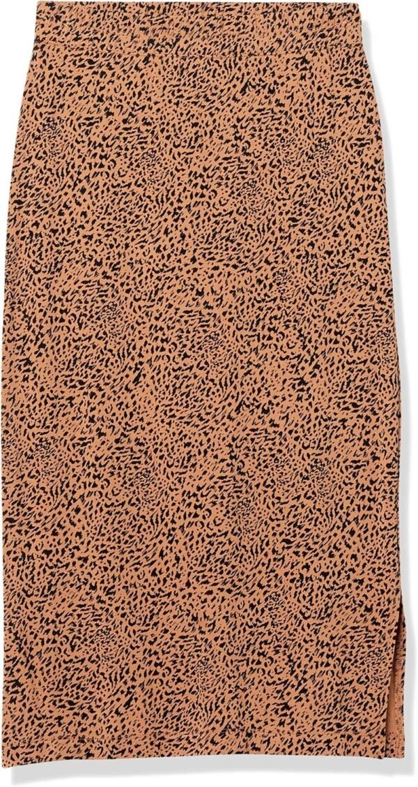 Women's Pull-On Knit Midi Skirt (Available in Plus Size)