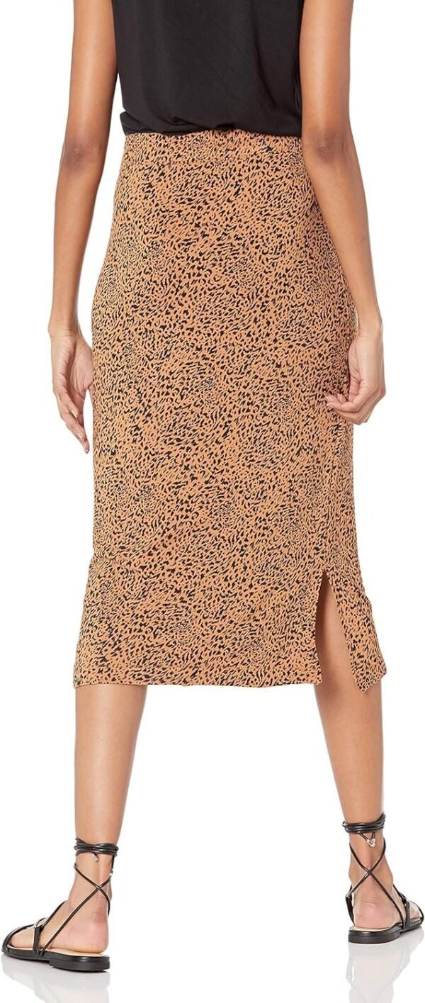 Women's Pull-On Knit Midi Skirt (Available in Plus Size)